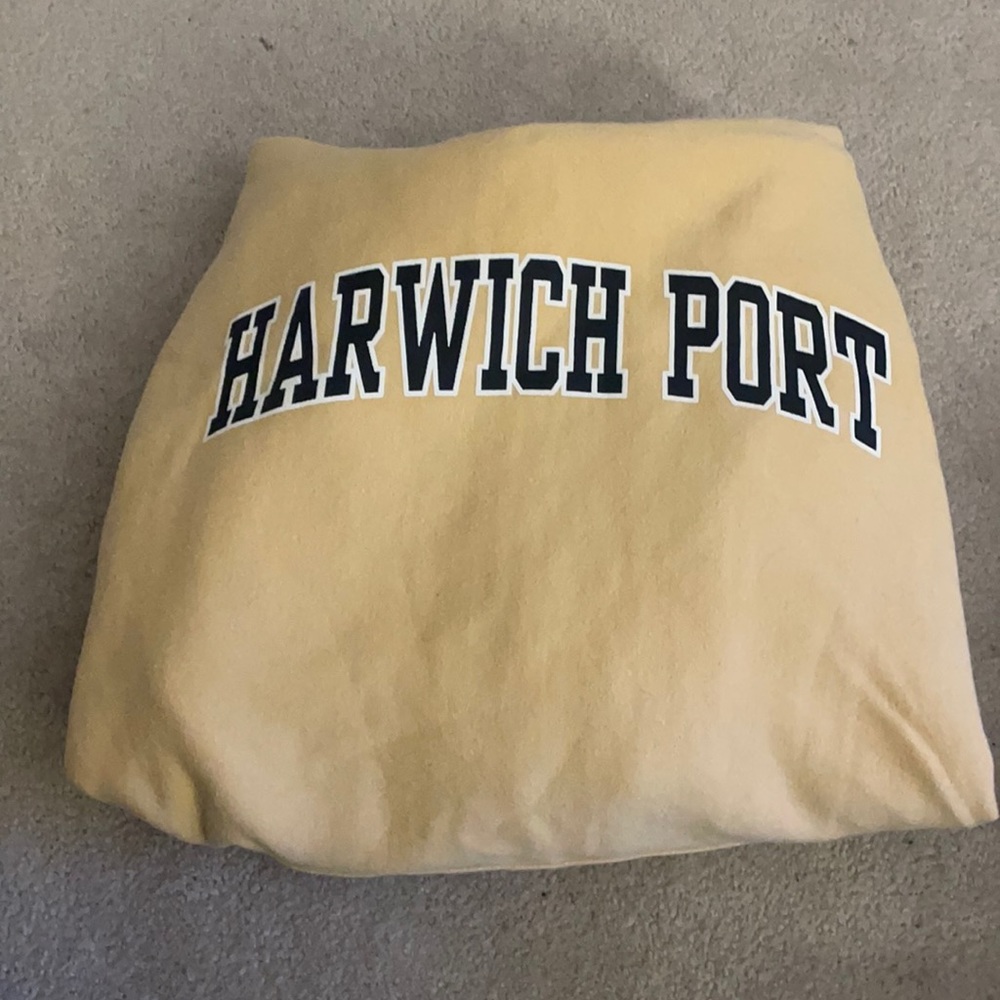 Vintage looking hoodie harwich port cape cod
